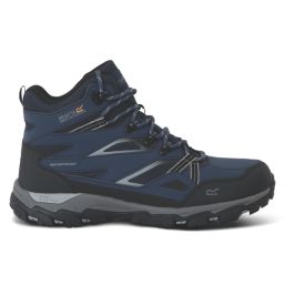 Regatta Holcombe III Size 12  Navy / Dark Steel Waterproof  Non Safety Work Boots