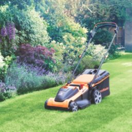 LawnMaster CLMF4841E-01 48V 4 x 4.0Ah Lithium MX Brushless Cordless 41cm Rotary Lawn Mower