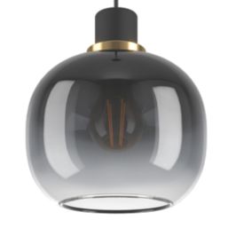 Eglo Oilella Pendant Light Black/Grey