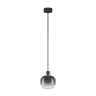 Eglo Oilella Pendant Light Black/Grey