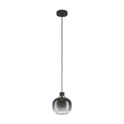 Eglo Oilella Pendant Light Black/Grey