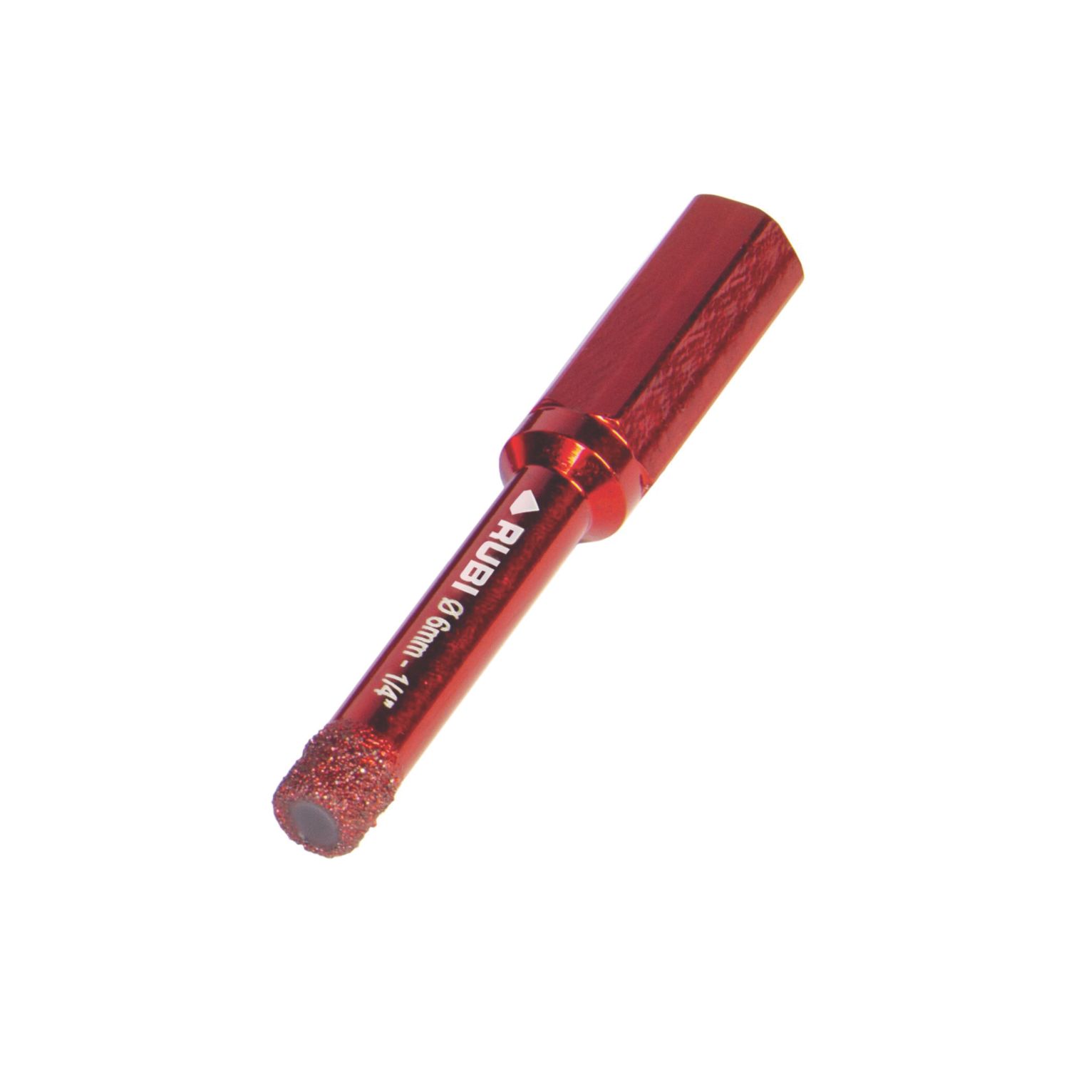 Rubi DRYGRES Hex Shank Diamond Tile Drill Bit 6mm x 125mm (940FC)
