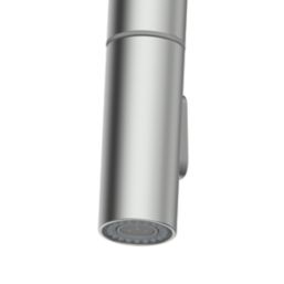 Clearwater Kira KIR30BN Double Lever Tap with Twin Spray Pull-Out  Brushed Nickel PVD