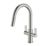 Clearwater Kira KIR30BN Double Lever Tap with Twin Spray Pull-Out  Brushed Nickel PVD