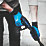 Site  Fully-Coated Latex Grip Gloves Blue / Black Large