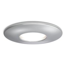 4lite  Fixed  Fire Rated Downlights Chrome 10 Pack