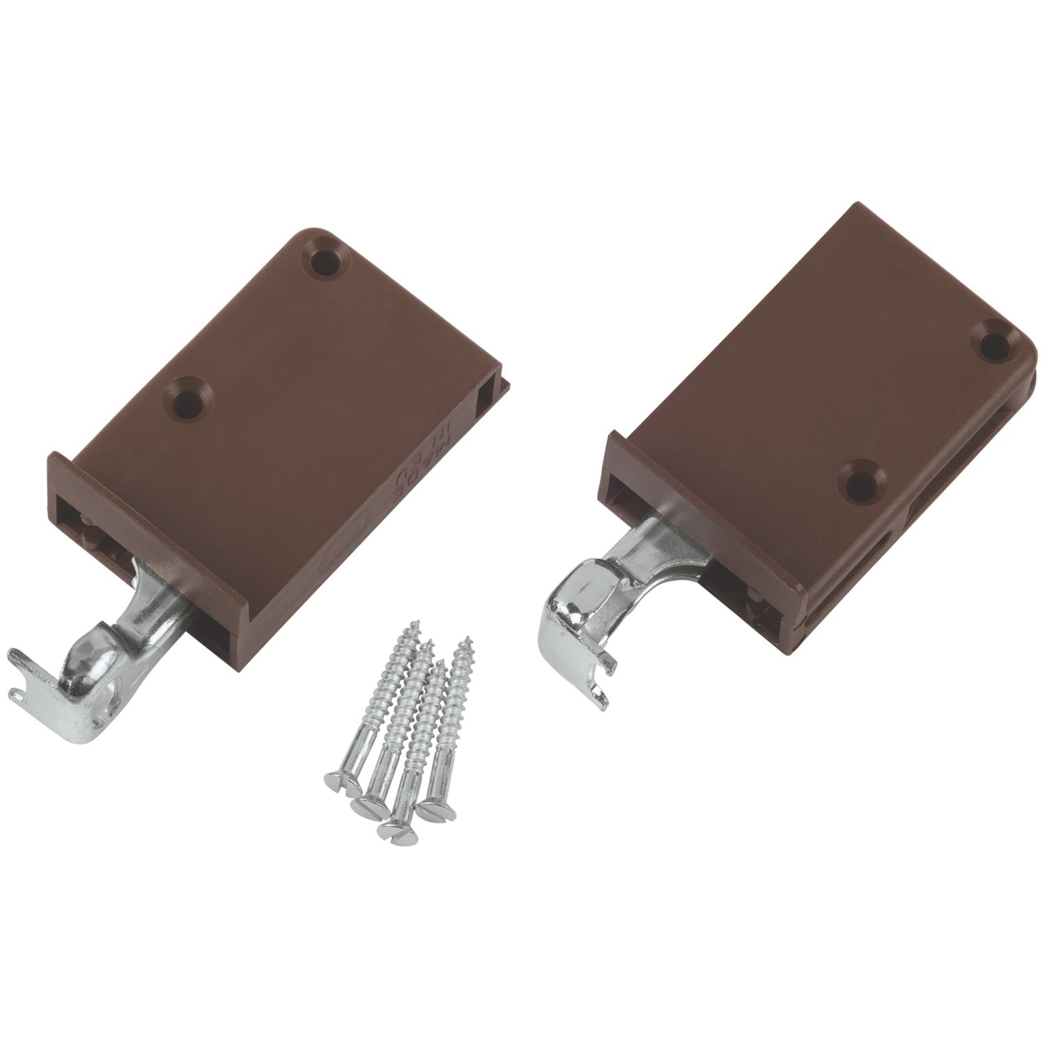 Suki Cabinet Suspension Hangers Brown 64mm x 25mm x 39mm 2 Pack (940GX)