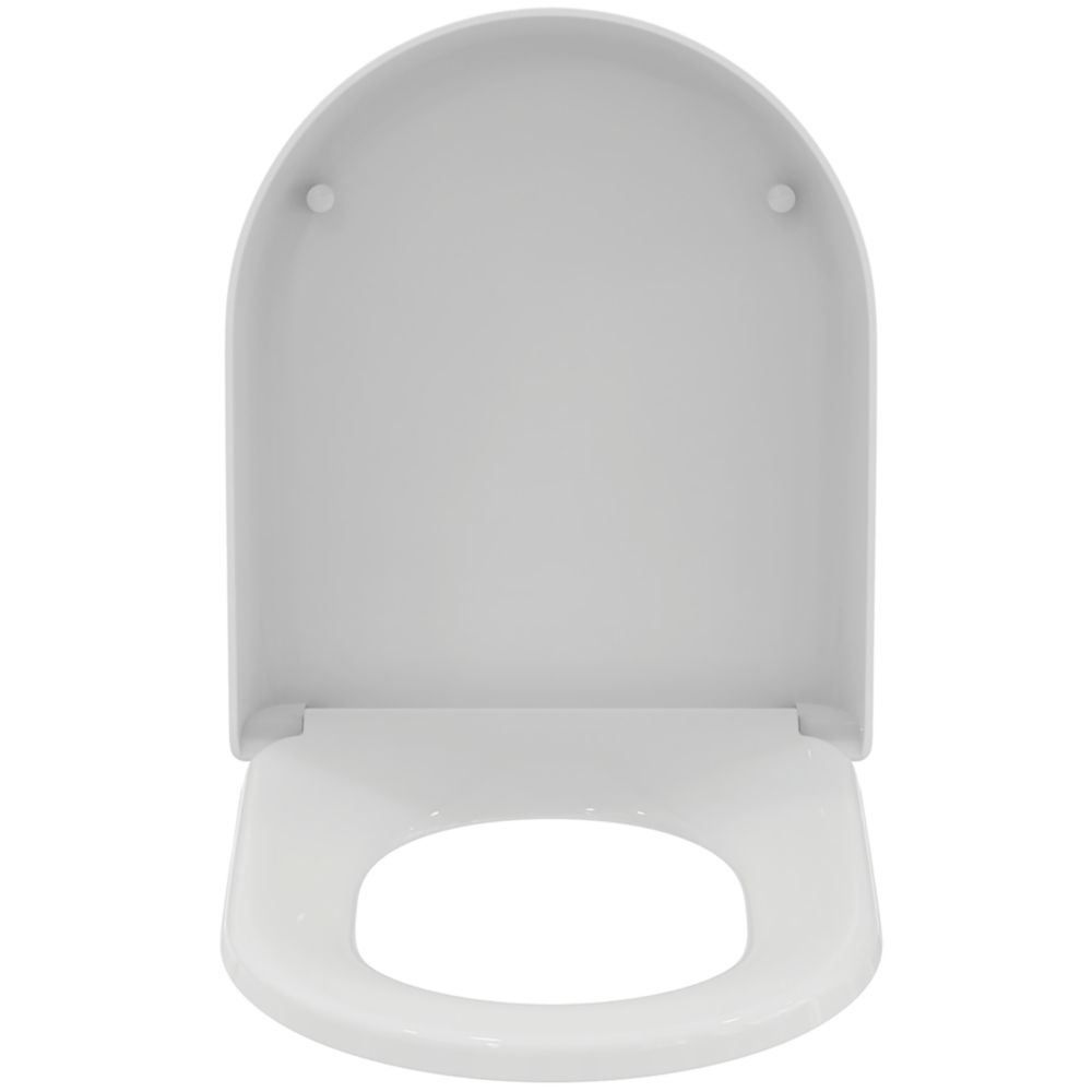 Ideal Standard Della Soft-Close Toilet Seat & Cover Duraplast White