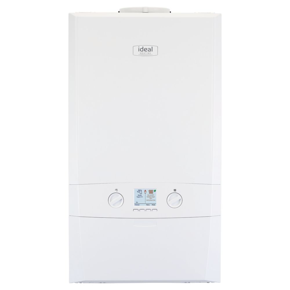 Ideal Heating Logic Max Combi2 C30 Gas Combi Boiler White Screwfix