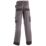 Herock Mars Work Trousers Grey/Black 36" W 32" L