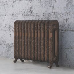 Arroll 597mm x 814mm 3108BTU Antique Bronze Cast Iron 2 Column Radiator