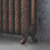Arroll Daisy 597/12-Ab 2-Column Cast Iron Radiator 597mm x 814mm Antique Bronze 3108BTU