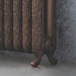 Arroll 597mm x 814mm 3108BTU Antique Bronze Cast Iron 2 Column Radiator
