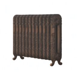 Arroll 597mm x 814mm 3108BTU Antique Bronze Cast Iron 2 Column Radiator
