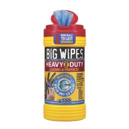 Big Wipes Heavy-Duty Reusable Textured Cleaning Wipes 100 Pack