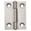 Self-Colour  Fixed Pin Butt Hinges 50mm x 38mm 2 Pack