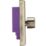 Knightsbridge  3-Gang 2-Way LED Intelligent Dimmer Switch  Antique Brass