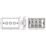 Knightsbridge  3-Gang 2-Way LED Intelligent Dimmer Switch  Antique Brass