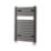 Towelrads Pisa Premium Towel Radiator 800mm x 600mm Black 1539BTU