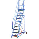TB Davies Mobile Steel 10-Treads  Safety Steps 2.5m