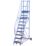 TB Davies Steel 2.5m Blue 10 Step Podium Steps