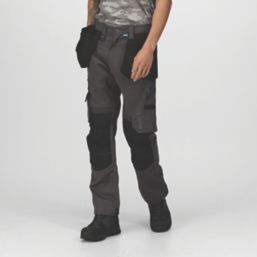 Regatta Execute Holster Work Trousers Iron 40" W 31" L