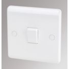 LAP  10AX 1-Gang Intermediate Switch White