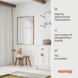 Warmup VLo Econna-12 Underfloor Heating Universal Panel  2400mm x 600mm x 22mm