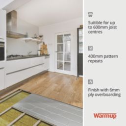 Warmup VLo Econna-12 Underfloor Heating Universal Panel  2400mm x 600mm x 22mm
