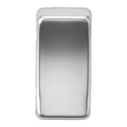 Knightsbridge Blank Switch Cover Polished Chrome