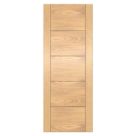 Green & Taylor  Satin Lacquered Oak Wooden Ladder Internal Fully-Finished Door 2040mm x 726mm