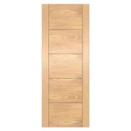 Green & Taylor  Satin Lacquered Oak Wooden Ladder Internal Fully-Finished Door 2040mm x 726mm