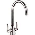 Clearwater Tutti Monobloc Mixer Tap Brushed Nickel PVD