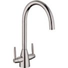 Clearwater Tutti Monobloc Mixer Tap Brushed Nickel PVD