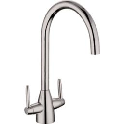 Clearwater Tutti Monobloc Mixer Tap Brushed Nickel PVD