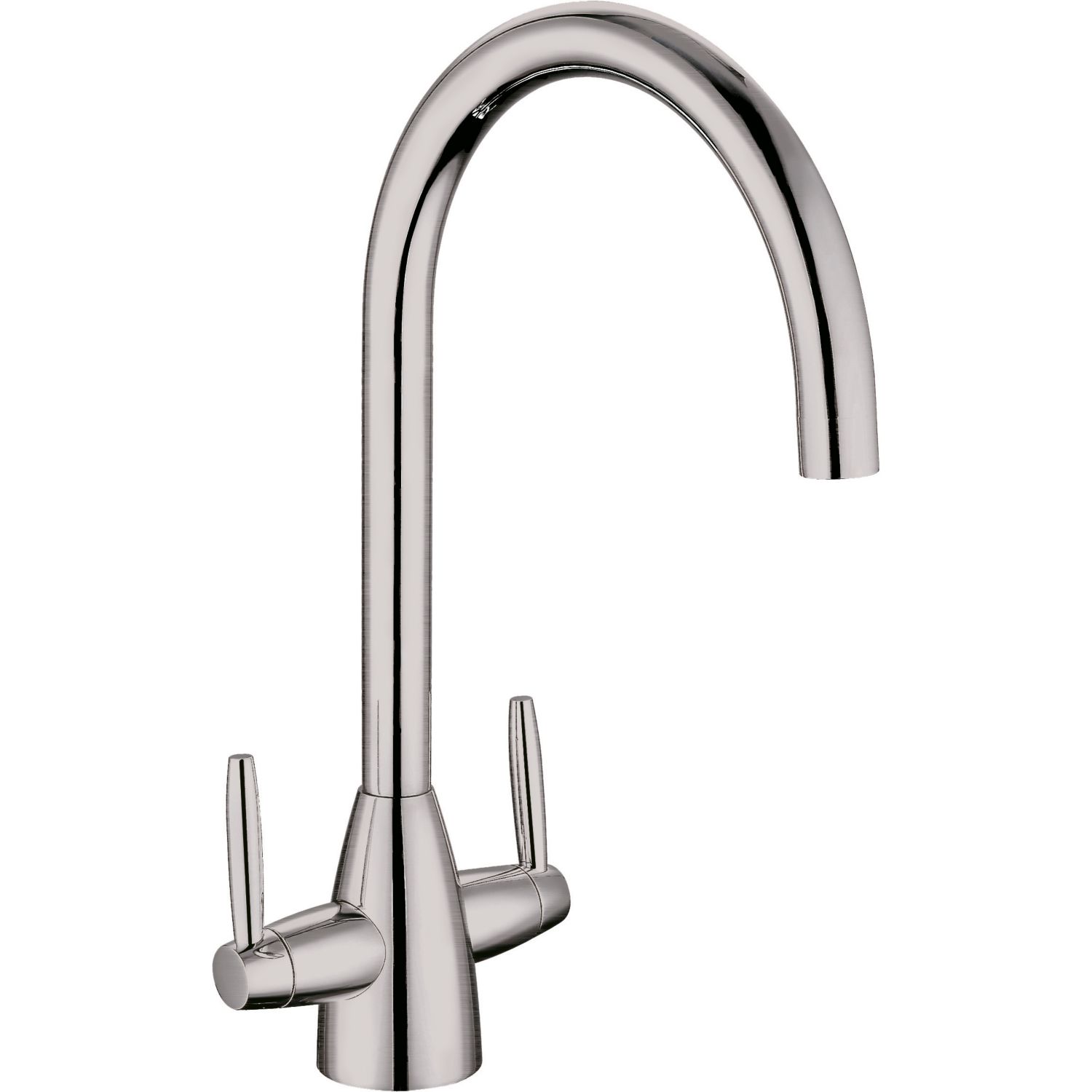 Clearwater Tutti Monobloc Mixer Tap Brushed Nickel PVD (941FJ)