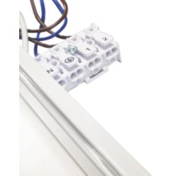 Knightsbridge BATSC Single 6ft Maintained or Non-Maintained Switchable Emergency LED Batten With Microwave Sensor 27/52W 4170 - 7520lm 230V