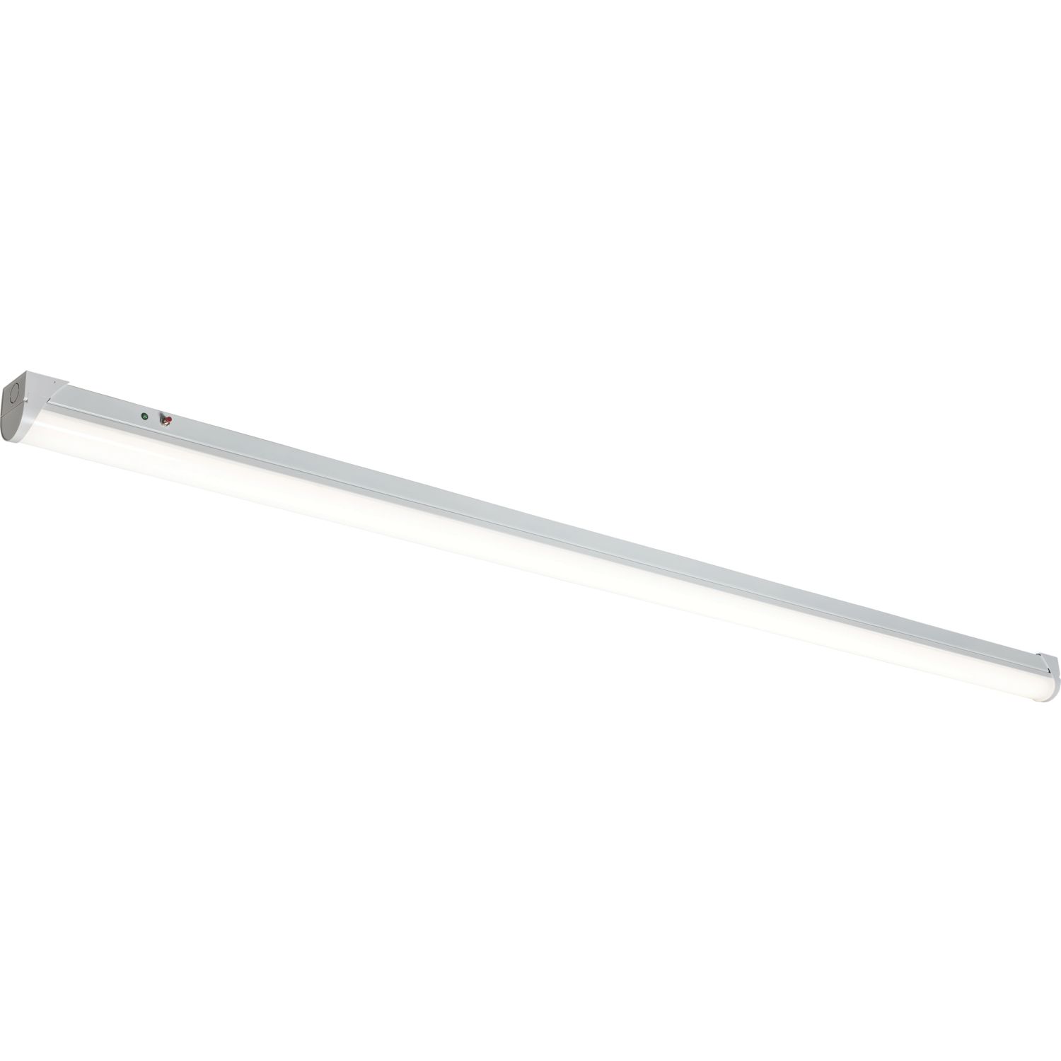 Knightsbridge BATSC Single 6ft Maintained or Non-Maintained Switchable Emergency LED Batten With Microwave Sensor 27/52W 4170 - 7520lm 230V (941GE)