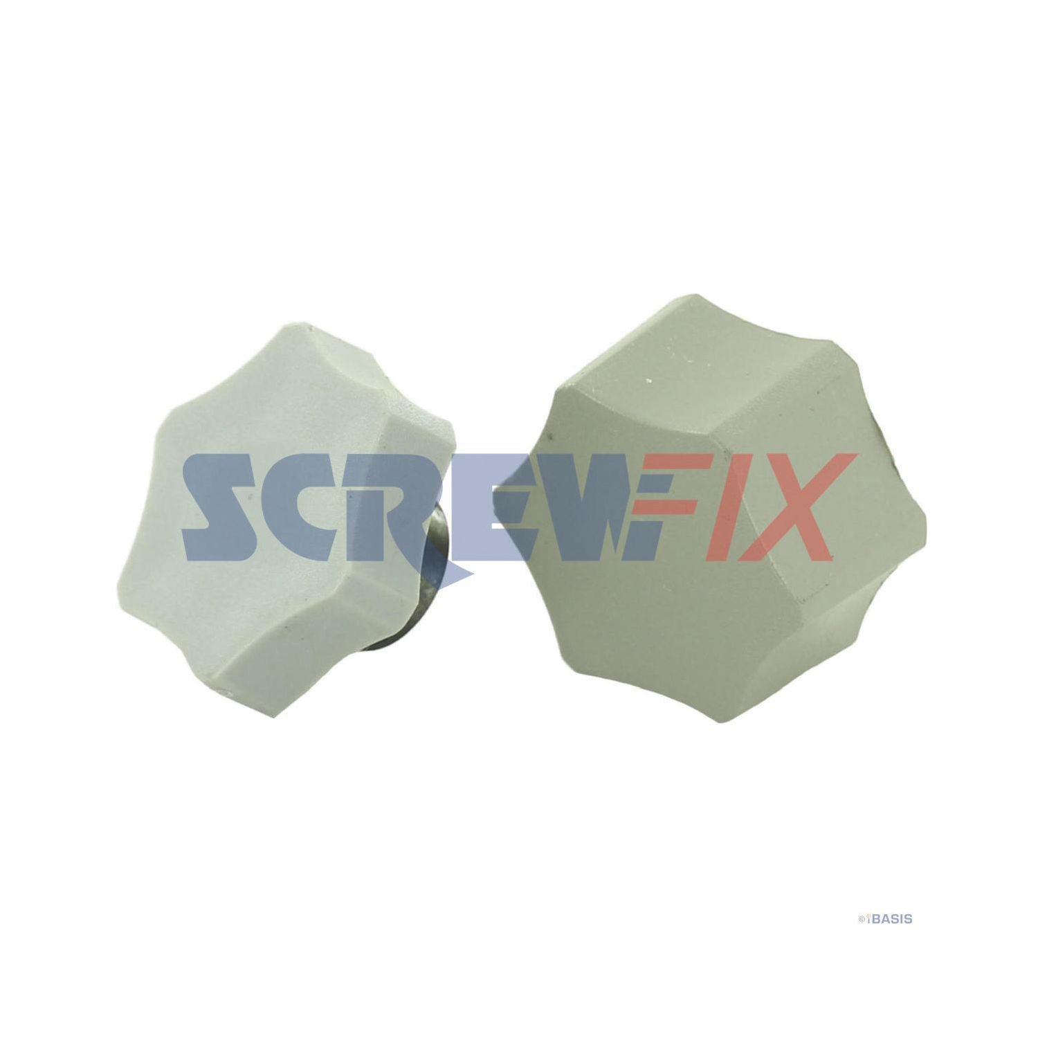 Worcester Bosch 87161211090 VALVE SPINDLE KNOB ASSEMBLY - GREY (941GW)