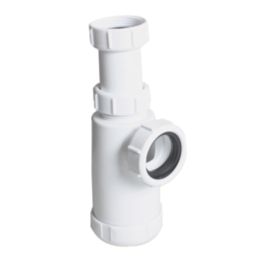 Flomasta  Telescopic Bottle Trap White 40mm