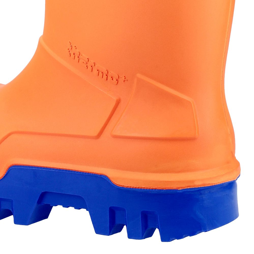 Orange on sale dunlop wellies