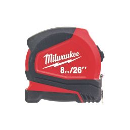 Milwaukee Pro Compact 8m Tape Measure