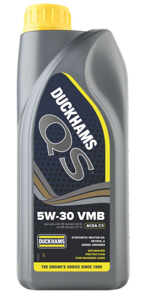 Duckhams QS 5W-30 VMB Engine Oil 1Ltr - Screwfix