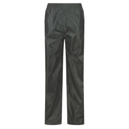 Regatta Stormbreak Weatherproof  Overtrousers  Dark Olive Large 37" W 32" L