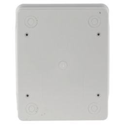 Lewden IP65-REV40AS IP65 Weatherproof Outdoor 6-Module 6-Way Populated  EV Charger Consumer Unit with SPD