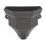 FloPlast Cast Iron Effect Ogee Hopper 65-68mm Black