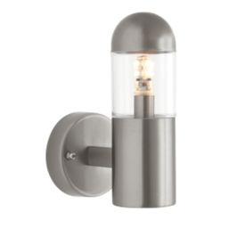 Sigma Outdoor LED Wall Light Brushed Stainless Steel 2.3W 200lm