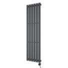 Azur Ilios 1000W Electric Radiator 1600mm x 448mm Anthracite 3412BTU