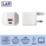 LAP 2-Outlet Type A & C Plug-In USB Adaptor Plug 3A