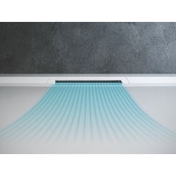 Mira Flight Level Safe Square Shower Tray White 900mm x 900mm x 25mm